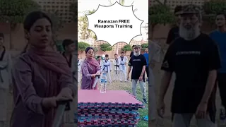 Weapons Training Nunchaku Sword Lathi Bostaff Self Defense trending viral shorts video