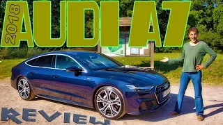 2018 Audi A7 55 TFSI Review - the one with Knight Rider Taillights!