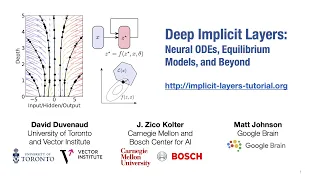 NeurIPS 2020 Tutorial: Deep Implicit Layers