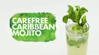 Carefree Caribbean Mojito Cocktail Recipe with BACARDI® Mixers