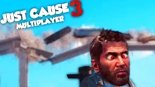 ON A CASSÉ LE PONT ! (JUST CAUSE 3 Multiplayer Fun)