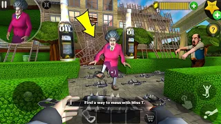Scary Teacher 3D New Update Prank Miss T All Day Android Game |  part 3035