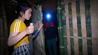 Strangers knock on the door at midnight - Danger lurks in the woods | Alone & Living Off Grid