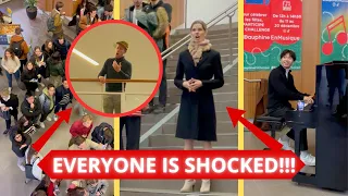 Two OPERA SINGERS join me in a university and SHOCK EVERYONE 🤯