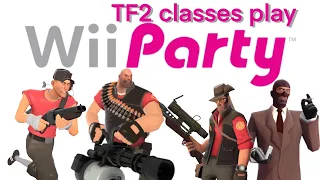 Scout, Heavy, Sniper, and Spy Play Wii Party