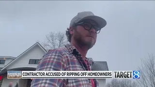 Contractor accused of ripping off homeowners