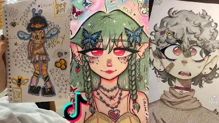 1 HOUR Of ALT Drawing ART -  NEW TikToks Compilation #6