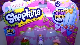 Opening: My first SHOPKINS! Fluffy Babies 12 PACK Season 2