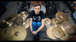 Every Meinl Cymbal I Own and WHY // Meinl Cymbals Review + Demo