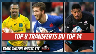 Beale, Skelton, Rattez : Top 8 des transferts du Top 14 ! Bureau Ovale Rugby