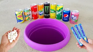 Experiment !! Cola, Monster, Sprite, Fanta, Pepsi, Fuse Tea, Lipton, Yedigün and Mentos Underground