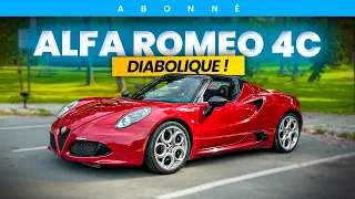 ALFA ROMEO 4C : 240CH pour 900Kg, on en fera plus des comme ca !