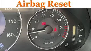 2005 Mercedes Benz E500 Airbag Module Reset with Star Diagnostics Xentry/DAS