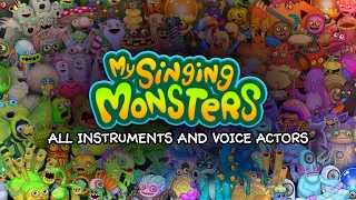 My Singing Monsters - All Voice Actors and Instruments