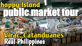 PUBLIC MARKET TOUR in the HAPPY ISLAND Virac, Catanduanes||@thepinoytrekker Real Philippines [4k]