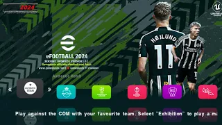 eFootball PES 2024 PPSSPP Patch Fu Kits 24 &Transfers Europa Team & New UCL,Camera PS5