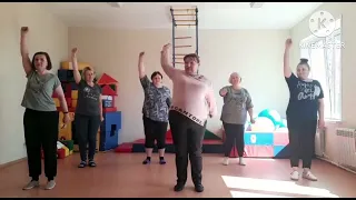 Проведение производственной гимнастики для работников МБДОУ "Верблюженский детский сад "Теремок"
