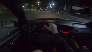 VW GOLF MK3 GTI POV/ Racing with MK4/ Spotted the MK6 GTI