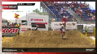 Laengenfelder vs Everts | MX2 Race 2 | MXGP of Spain 2022 #MXGP #Motocross