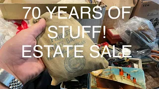 70 Years of estate treasures! What will I find?!?