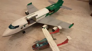 Overview of my actual lego planes fleet with new arivals in it