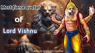 Fourth Avatar of Lord Vishnu ||dashavatar || narasimha