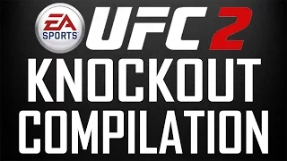 EA Sports UFC 2 - Knockout Compilation (KO/TKO) | DanQ8000