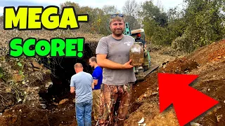 HONEY HOLE OF LONG FORGOTTEN TREASURES DISCOVERED! ANTIQUE BOTTLE DIGGING TURNS UP AMAZING FINDS!!