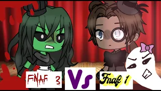 Fnaf 3 vs Fnaf 1 group singing battle gacha life |Gacha_Mars|