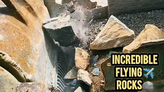 Incredible Flying Rock Crushing | Satisfying Stone Crusher in Action | Jaw Crusher in Action | Genii