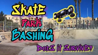 Trying to destroy our RC Car at the RC skate park - Charlie Puth