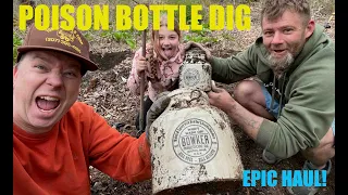 EPIC Poison Bottle Haul on a "Ghost Highway" Dig!