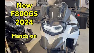 New F800GS Pro 2024 Hands on