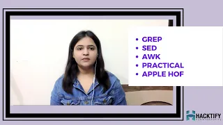 Guide to grep, sed, awk  for beginners | Apple HoF | Practical | Linux