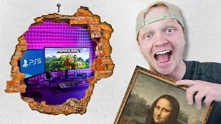 Secret Hidden Painting to Gaming Room!