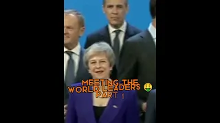 Meeting the world leaders. Part 1. #presidents #funnymoments