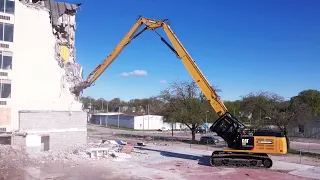 CATERPILLAR 349F High Reach Demolition Excavator