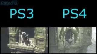 The Last Guardian PS3 vs PS4 Graphics Comparison (Gameplay)