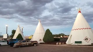 Staying in a Historic Route 66 Wigwam Motel | Route 66 Road Trip through Arizona