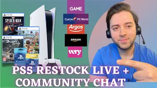 PS5 Restock (Live)| Future Games Show & Patron Giveaway