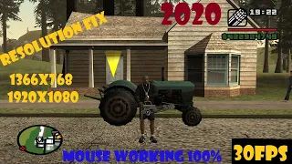 GTA SA Downgrade for steam + complete screen fix 2020