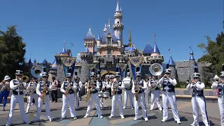 Disneyland Band Set Featuring Pixar Medley for Pixar Fest 2024 - Disneyland Resort - Castle View