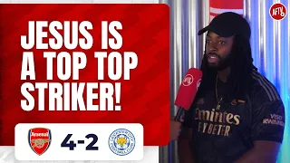 Arsenal 4-2 Leicester | Jesus Is A Top Top Striker! (Dexter)