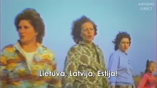 "The Baltics Are Waking Up" - Baltic Revolutionary Song