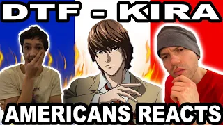 His FIRST Time Reacting To French Music | DTF - Kira REACTION | Americans Reacts To French Rap