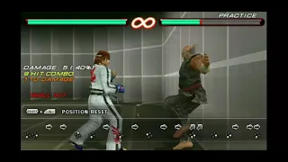 Tekken 6 Hwoarang JFSR combo overhead kick ender with inputs