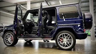 Mercedes G63 AMG Mystic Blue Mod. 2021 @www.carsearch.de