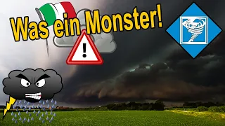 Gewittermonster bei Ferrara, Norditalien, 11. Juli | Wetteraction 2020