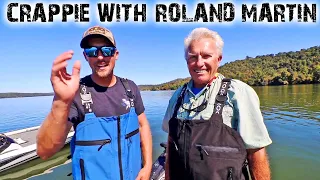 Crappie Fishing With ROLAND MARTIN On LAKE GUNTERSVILLE! (DREAM)