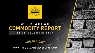 WEEK AHEAD COMMODITY REPORT: Gold, Silver & Crude Oil Price Forecast: 11 - 15 November 2019